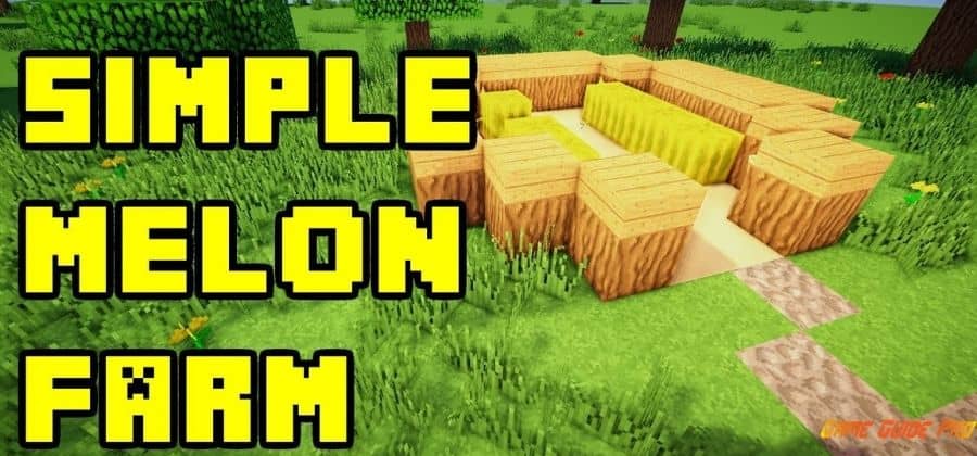 Melon Farm in Minecraft