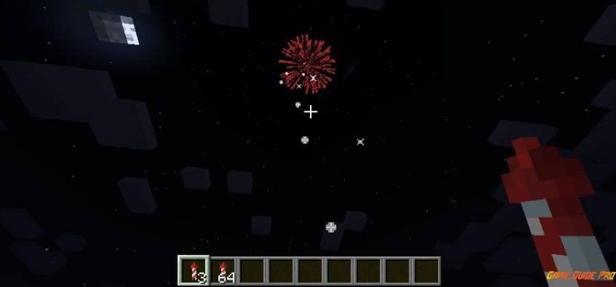 Fireworks in Minecraft
