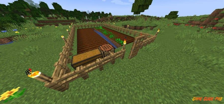How to Make a Wheat Farm in Minecraft