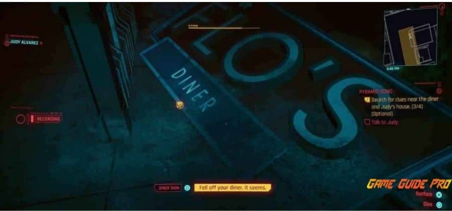 How to complete the quest Let Me Go Depth in Cyberpunk 2077