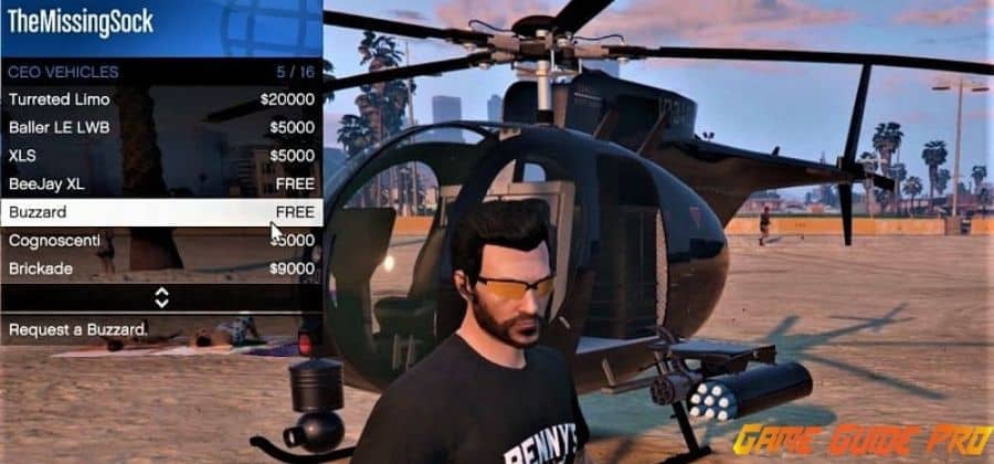 How to call a Helicopter in GTA 5