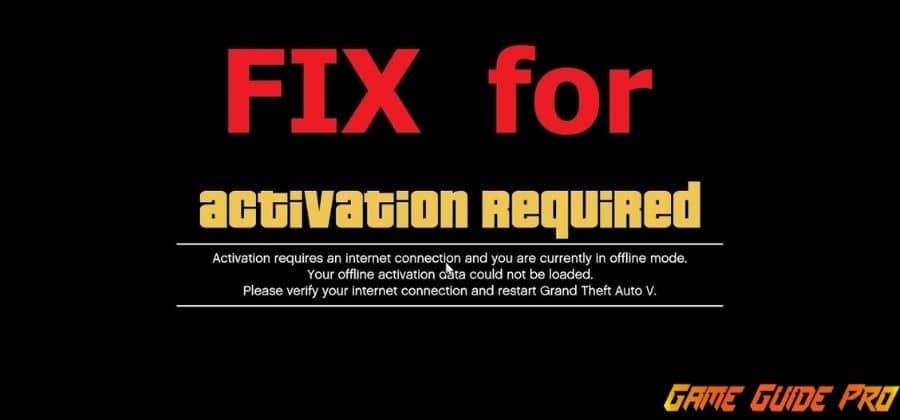 How to fix Activation Error in GTA 5